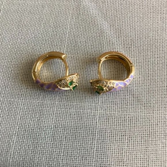 Earrings - Snake - Picture 4 of 5